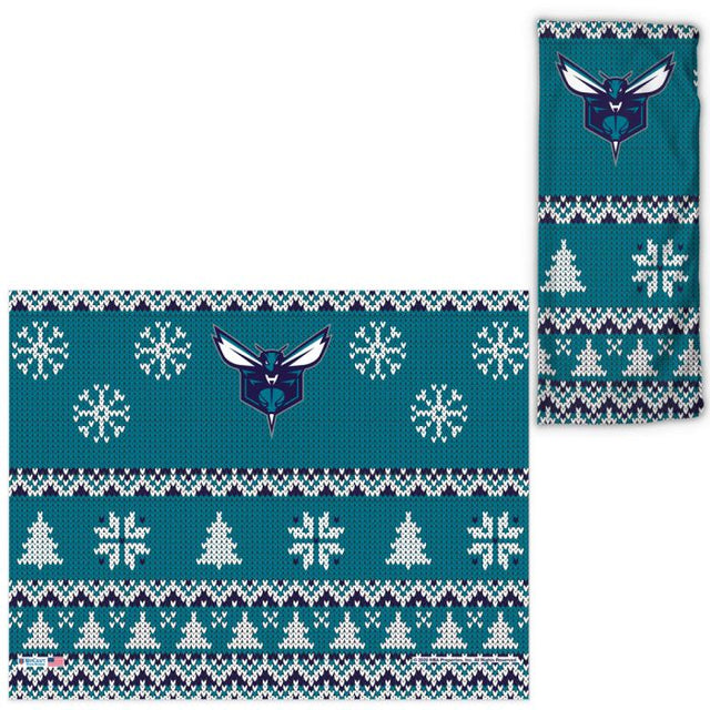 Charlotte Hornets / Ugly Sweater Ugly Sweater Fan Wraps