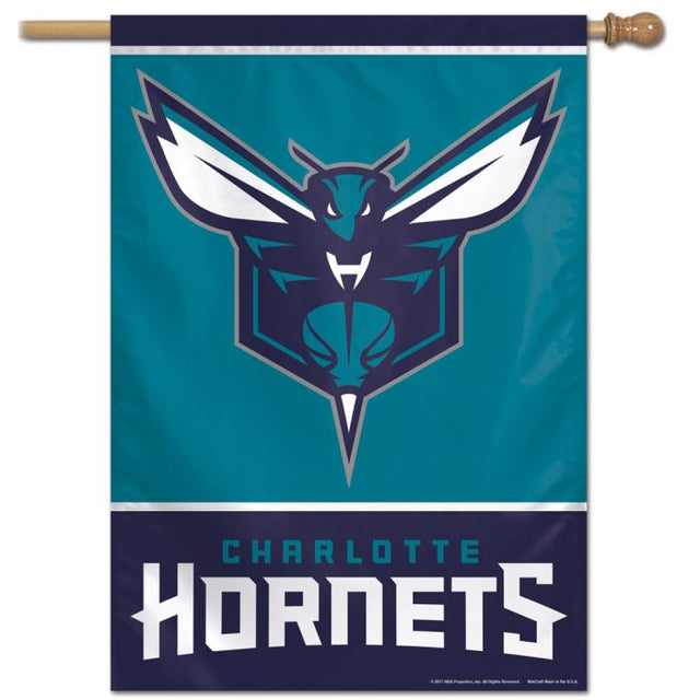 Charlotte Hornets Vertical Flag 28" x 40"