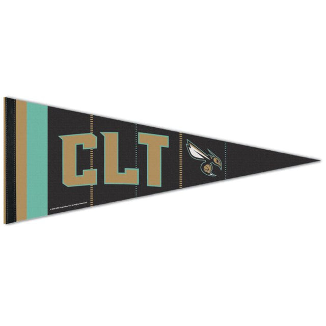 Charlotte Hornets city Premium Pennant 12" x 30"