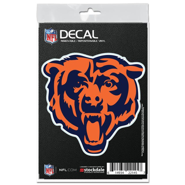 Calcomanías para todas las superficies de los Chicago Bears, 3" x 5"