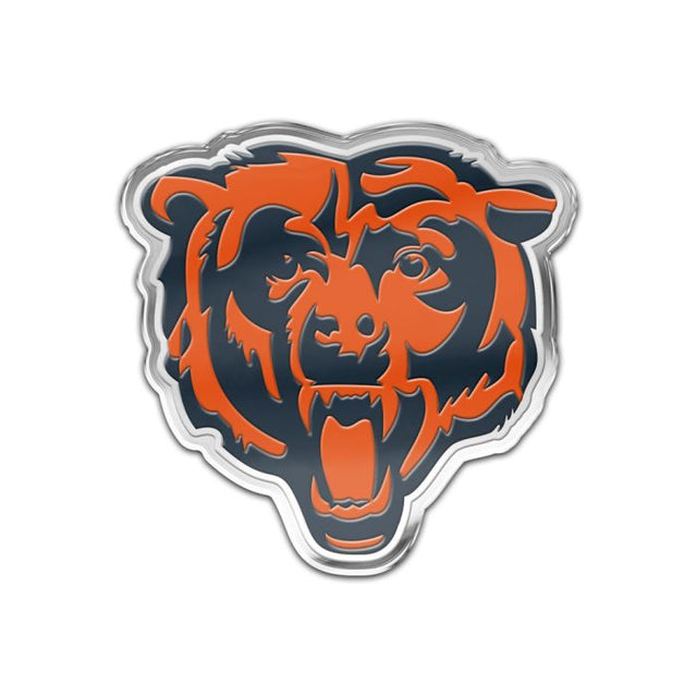 Insignia para automóvil de los Chicago Bears con color