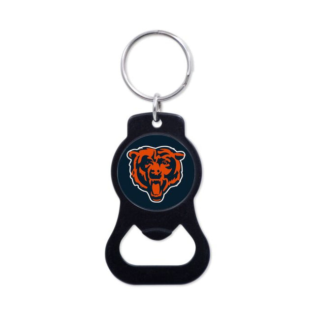 Chicago Bears Black Bottle Opener Key Ring