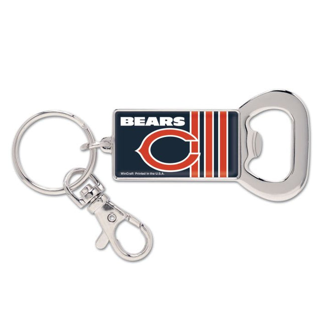 Chicago Bears Bottle Opener Key Ring Rectangle