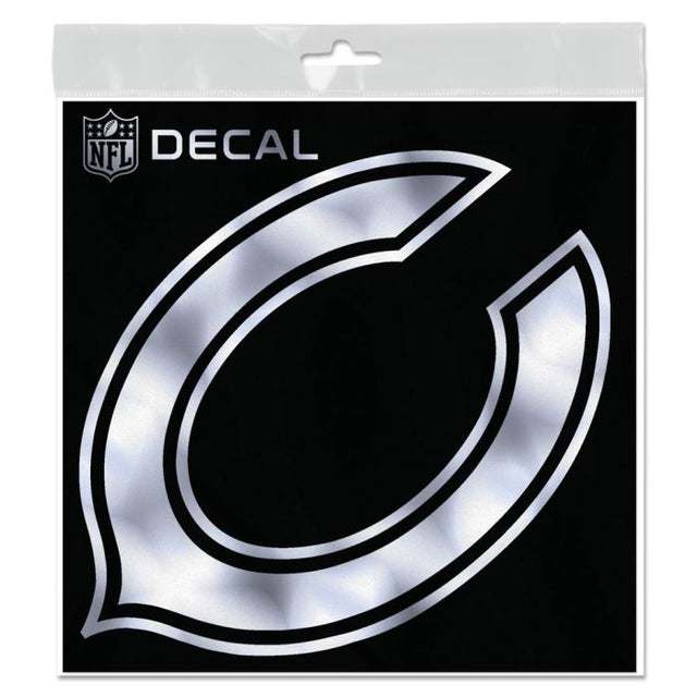 Chicago Bears Decal Metallic 6" x 6"