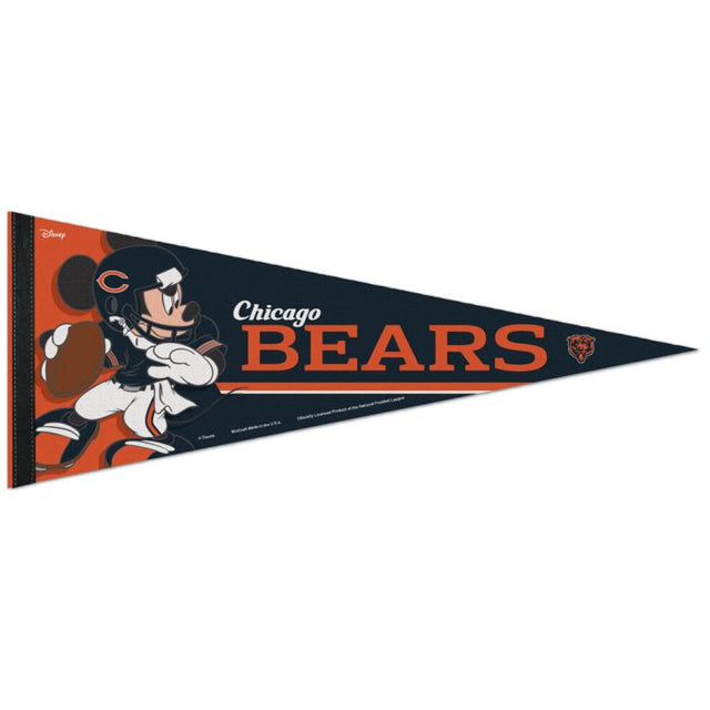 Chicago Bears / Disney Mickey Mouse Premium Pennant 12" x 30"