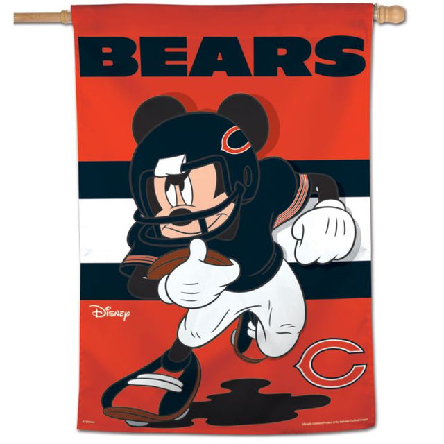 Chicago Bears / Disney Mickey Mouse Vertical Flag 28" x 40"