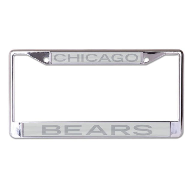 Chicago Bears FROSTED Lic Plt Frame S/L Printed