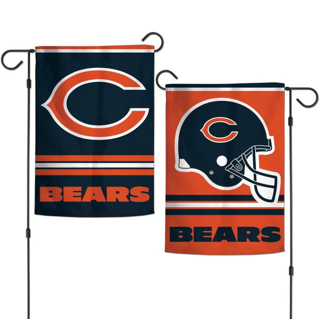 Chicago Bears Garden Flags 2 sided 12.5" x 18"