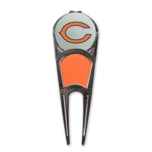 Herramienta para reparar marcas de pelotas de golf de los Chicago Bears*