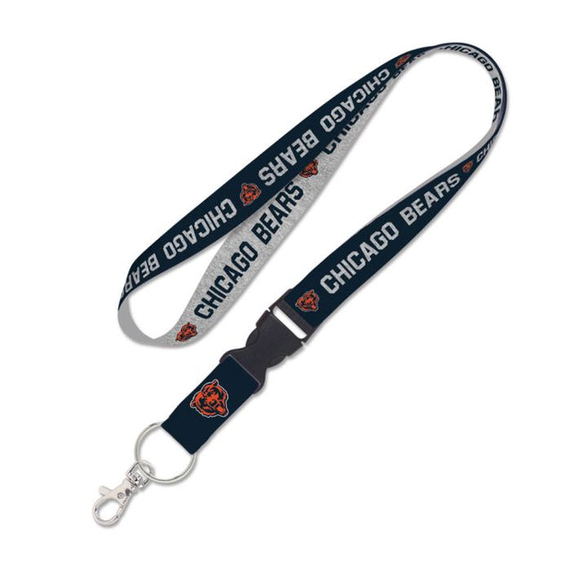 Chicago Bears Heather Lanyard w/detachable buckle 1"