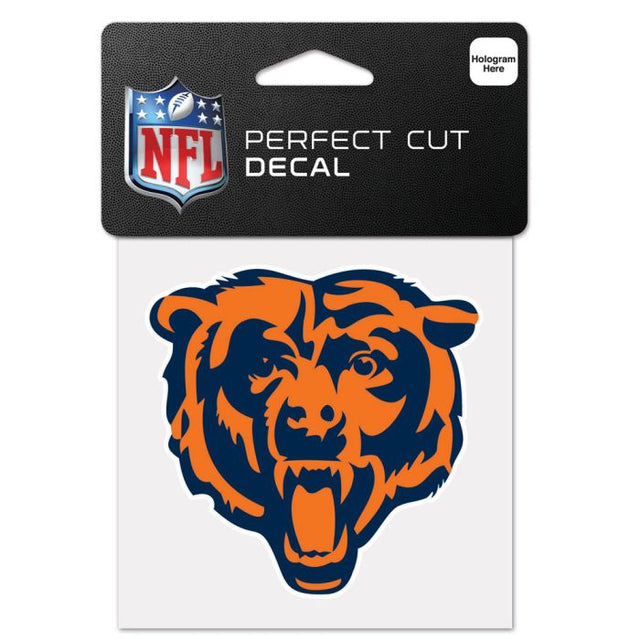 Chicago Bears Logo Perfect Cut Color Decal 4" x 4"