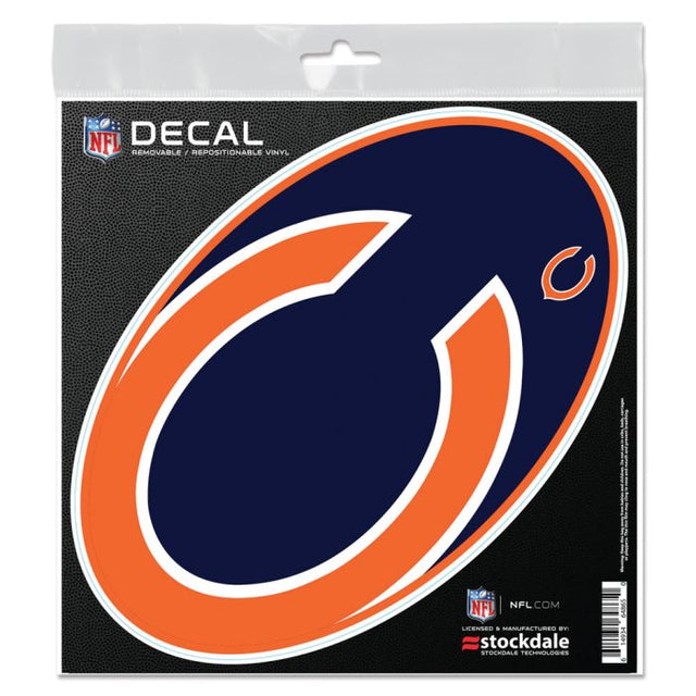 Calcomanía para todo tipo de superficies de los Chicago Bears MEGA de 6" x 6"