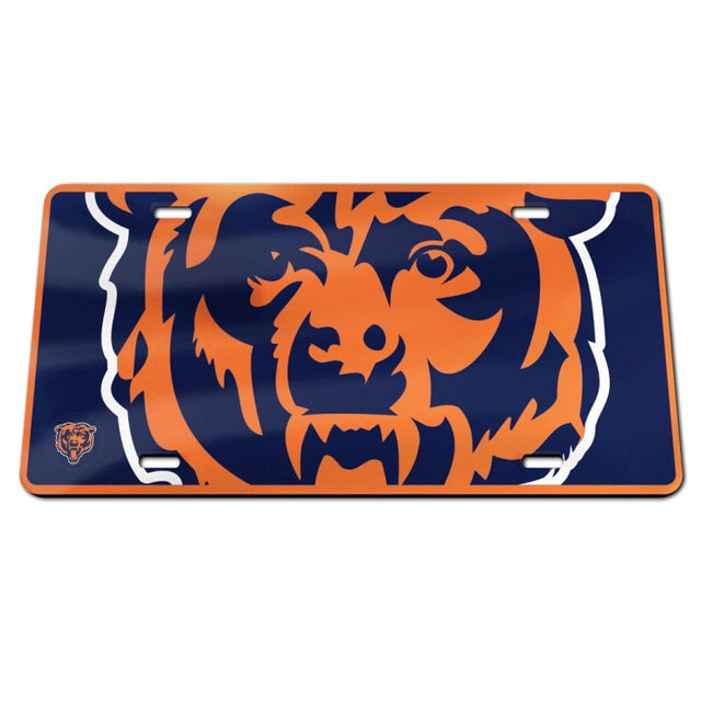 Chicago Bears MEGA Specialty Acrylic License Plate