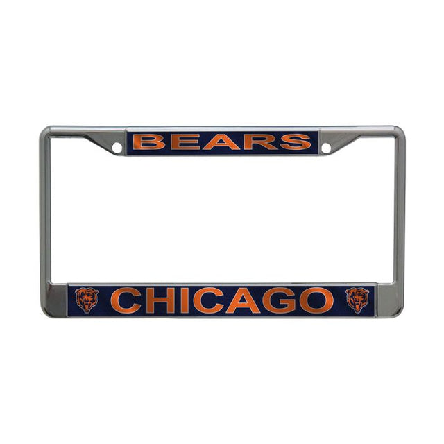 Chicago Bears METALLIC Lic Plt Frame S/L Printed