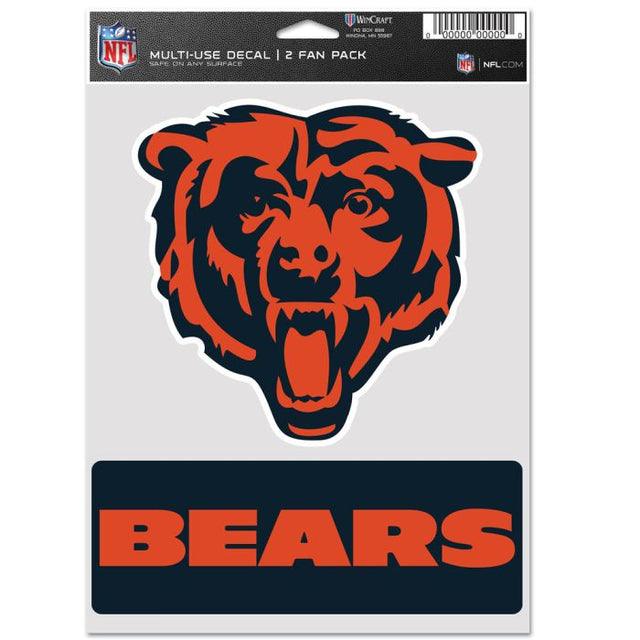 Chicago Bears Multi Use 2 Fan Pack