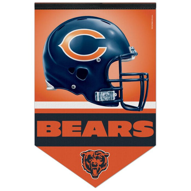 Chicago Bears Premium Felt Banner 17" x 26"