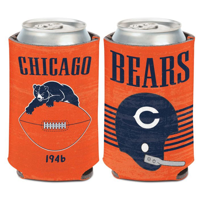 Enfriador de latas RETRO de Chicago Bears de 12 oz.