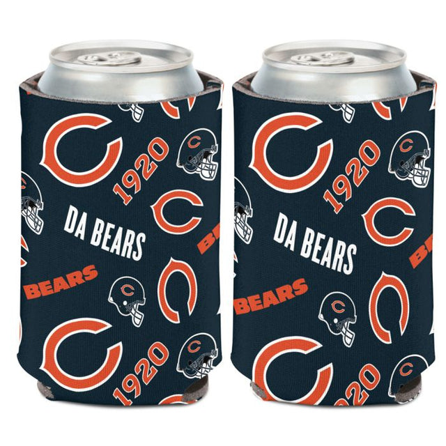 Chicago Bears Scatterprint Can Cooler 12 oz.