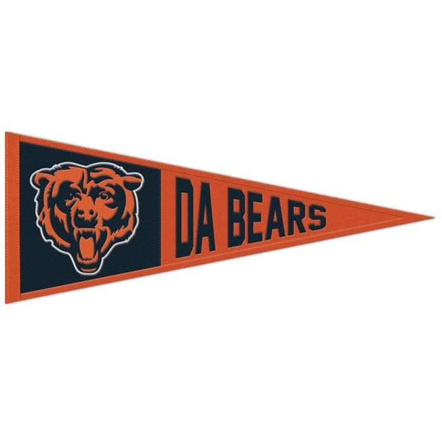 Chicago Bears Slogan Wool Pennant 13" x 32"