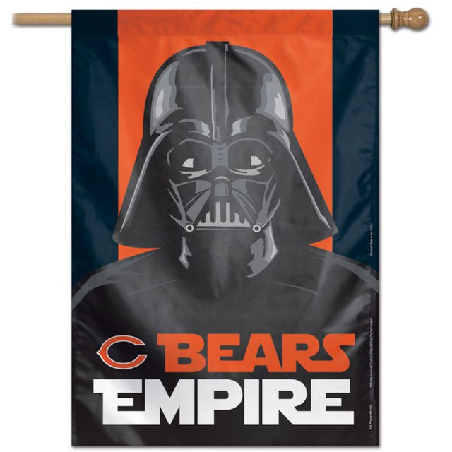 Chicago Bears / Star Wars Vader Vertical Flag 28" x 40"