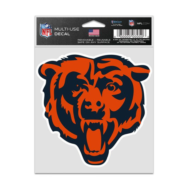 Chicago Bears logo Fan Decals 3.75" x 5"