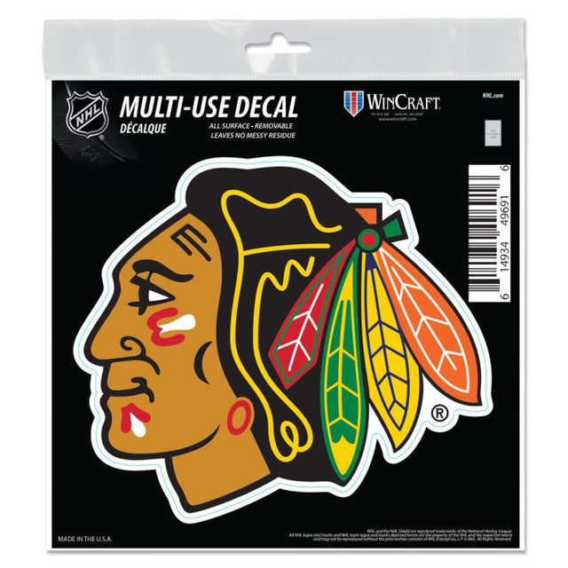 Chicago Blackhawks All Surface Decal 6" x 6"