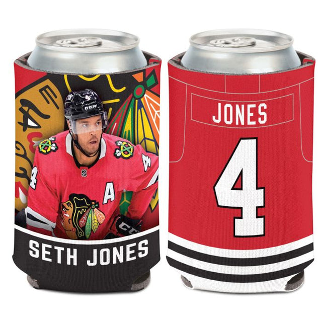 Enfriador de latas de 12 onzas de Chicago Blackhawks de Seth Jones