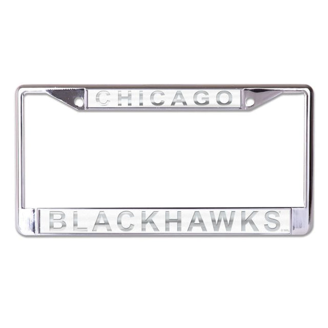 Chicago Blackhawks FROST Lic Plt Frame S/L Printed