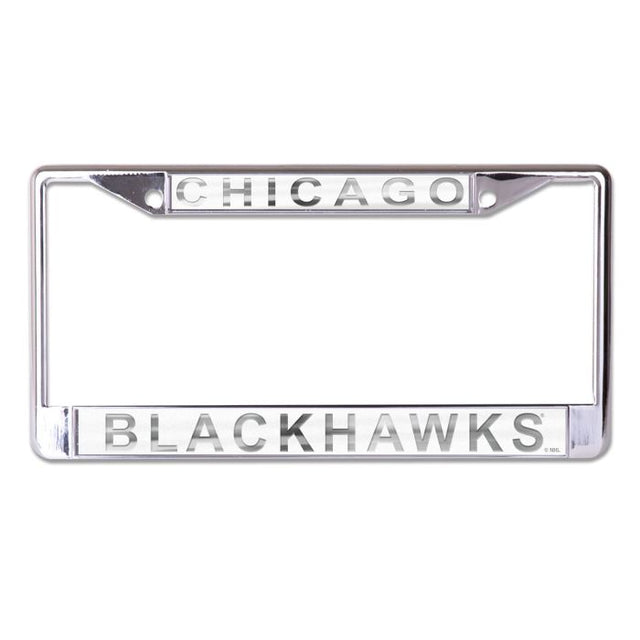 Chicago Blackhawks FROST Lic Plt Frame S/L Printed