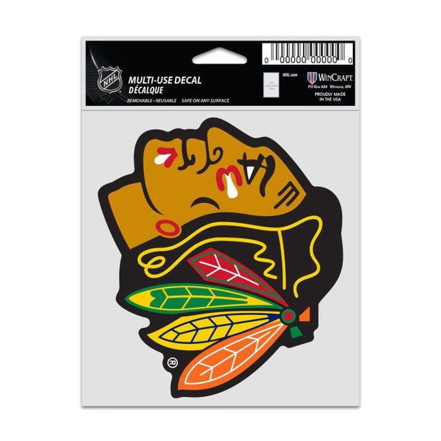 Chicago Blackhawks Fan Decals 3.75" x 5"