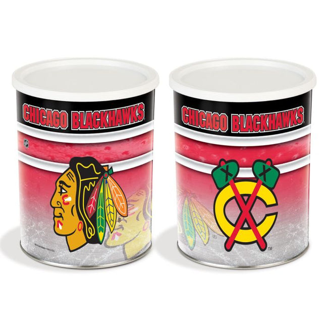 Lata de regalo de Chicago Blackhawks de 1 galón