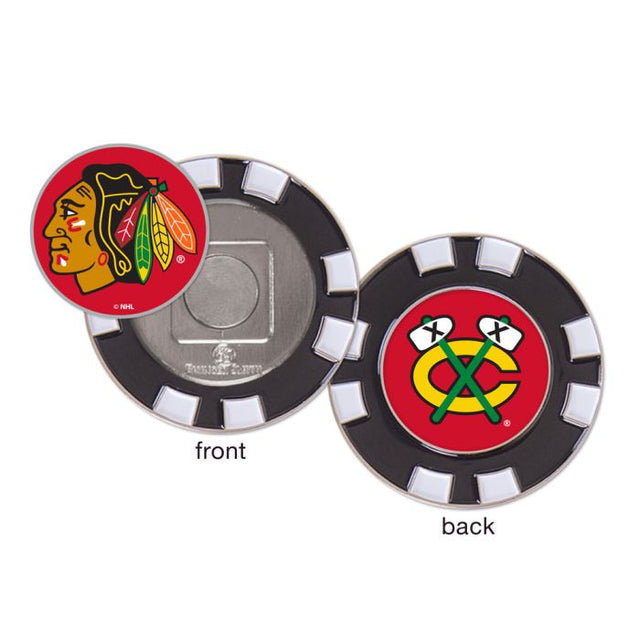 Chicago Blackhawks Golf Poker Chip Marker