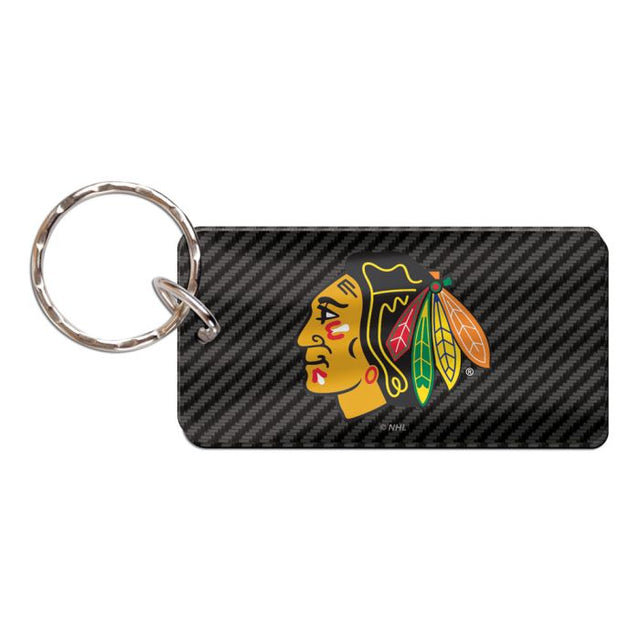 Chicago Blackhawks Keychain Rectangle