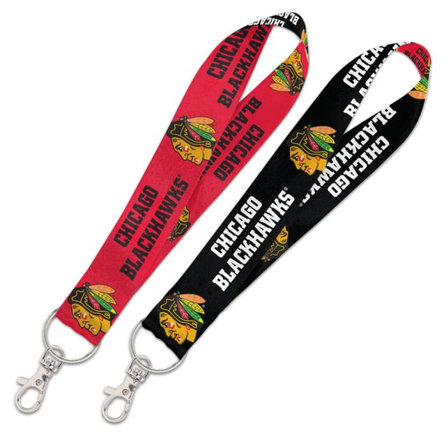 Chicago Blackhawks Lanyard Key Strap 1"