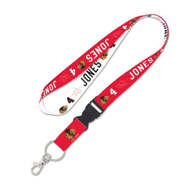 Chicago Blackhawks Lanyard w/detachable buckle 1" Seth Jones