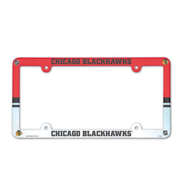 Chicago Blackhawks Lic Plate Frame Full Color