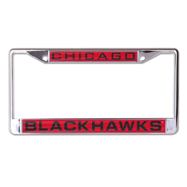 Chicago Blackhawks Lic Plt Frame S/L Printed