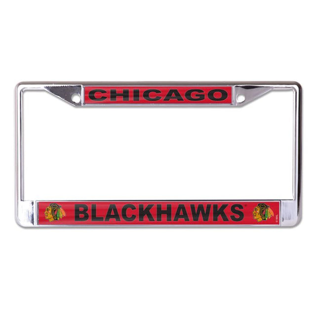 Chicago Blackhawks Lic Plt Frame S/L Printed