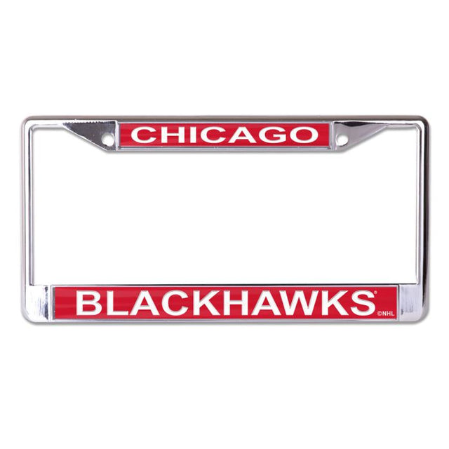 Chicago Blackhawks Lic Plt Frame S/L Printed