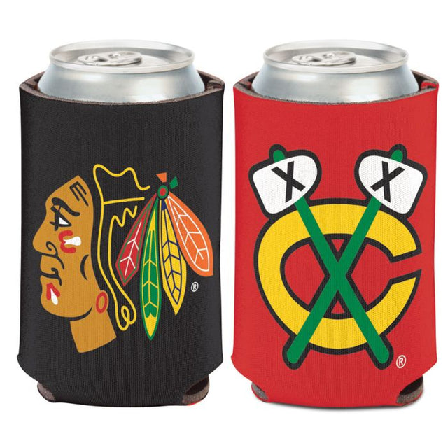 Enfriador de lata con el logotipo de Chicago Blackhawks, 12 oz.