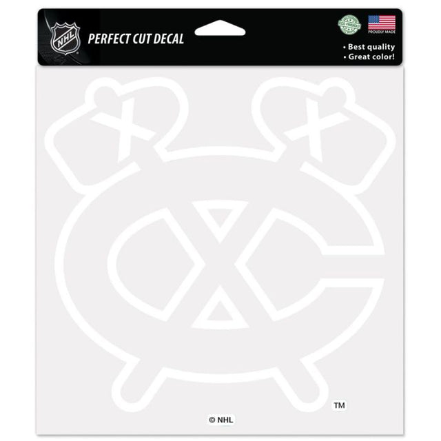 Chicago Blackhawks Perfect Cut Decals 8" x 8"