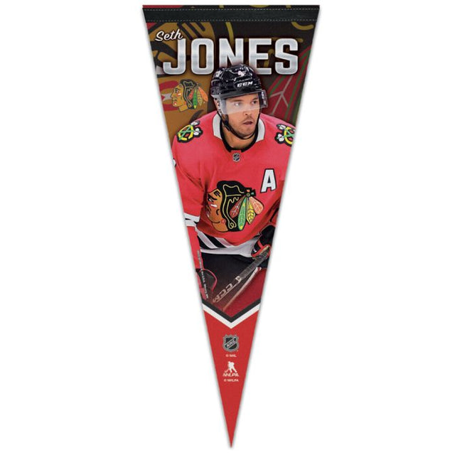 Chicago Blackhawks Premium Pennant 12" x 30" Seth Jones