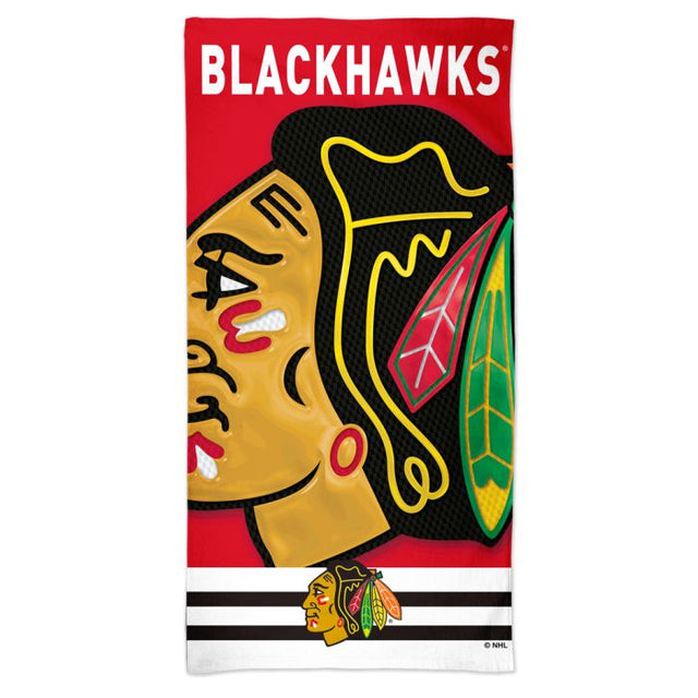 Toalla de playa Spectra de los Chicago Blackhawks, 30" x 60"