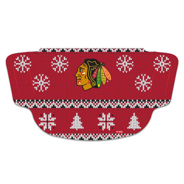 Chicago Blackhawks / Ugly Sweater Ugly Sweater Fan Mask Face Covers