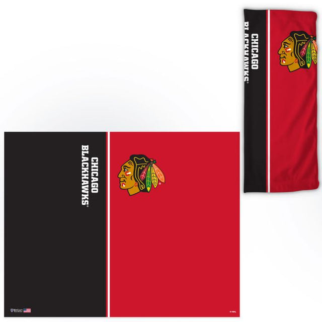 Chicago Blackhawks Vertical Split Fan Wraps