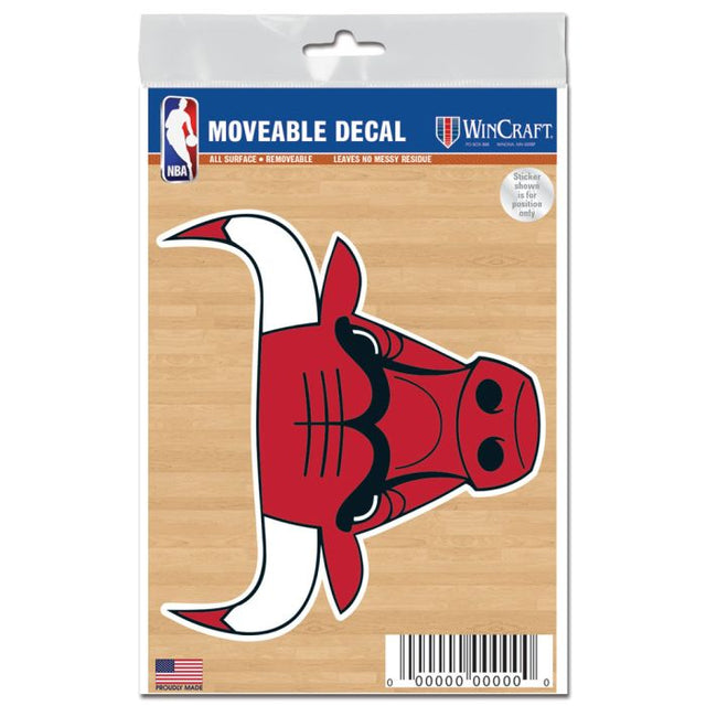 Chicago Bulls All Surface Decals 3" x 5"