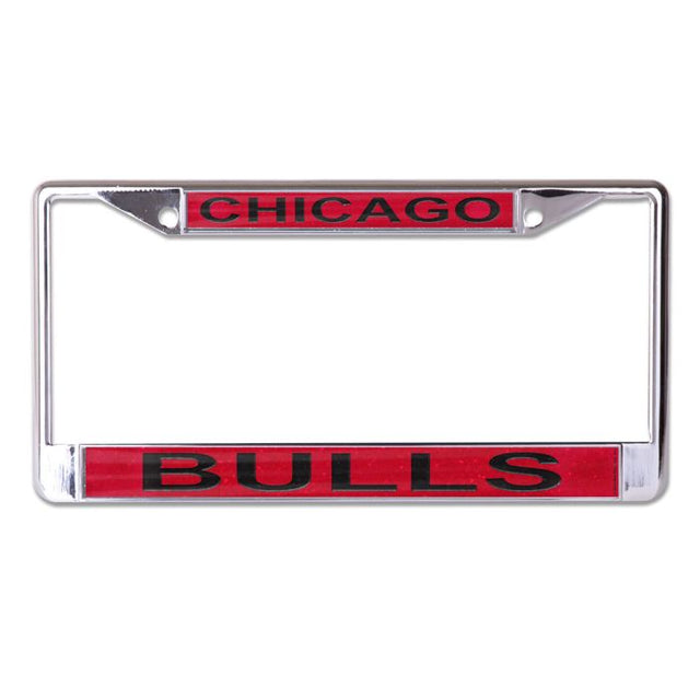 Chicago Bulls GLITTER Lic Plt Frame S/L Printed