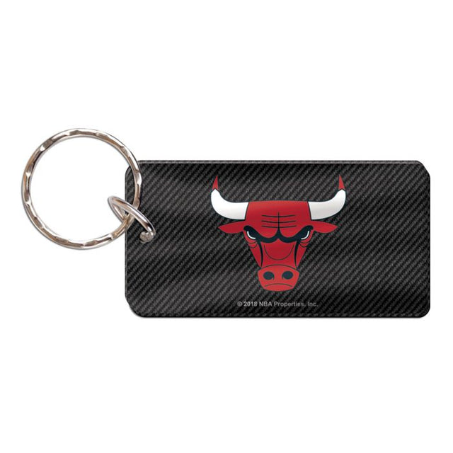 Llavero rectangular de los Chicago Bulls