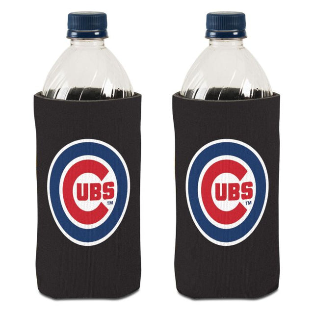 Enfriador de lata negro de Chicago Cubs de 20 oz.