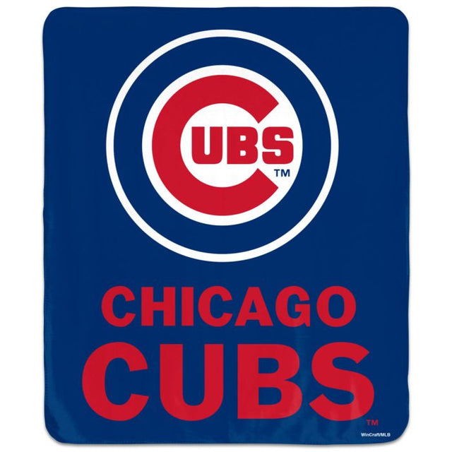 Manta de los Chicago Cubs: imagen ganadora, 50 x 60 pulgadas